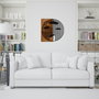Wallity Yagmurlar Escultura de Pared Negro y Nogal